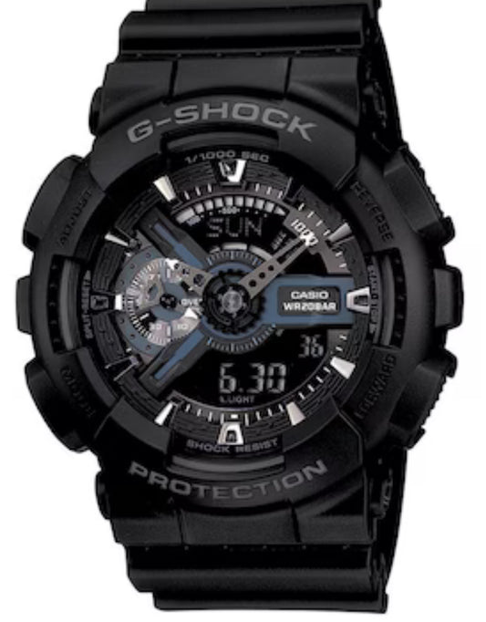 Men's Casio G-Shock Classic Black Resin Strap Watch