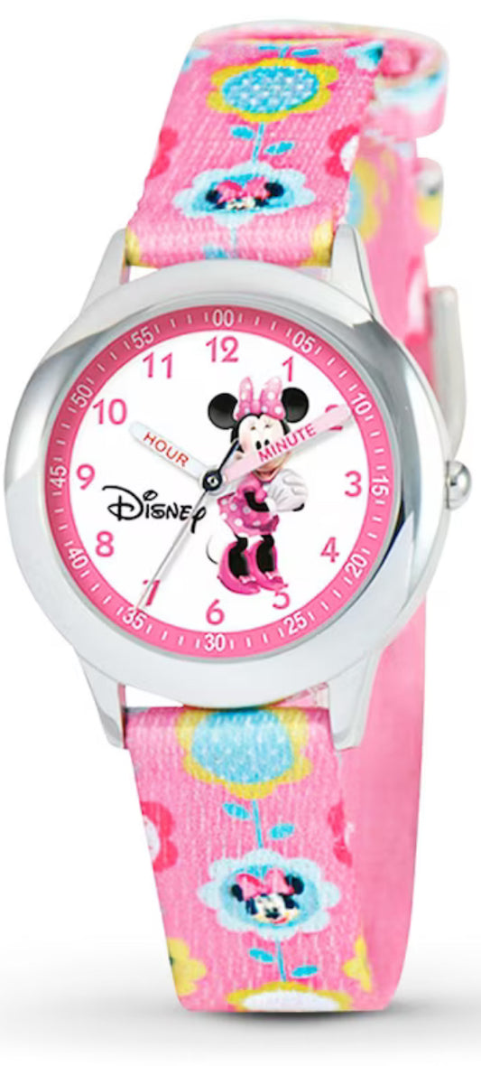 Disney Kids' Watch Minnie Mouse Time Teacher