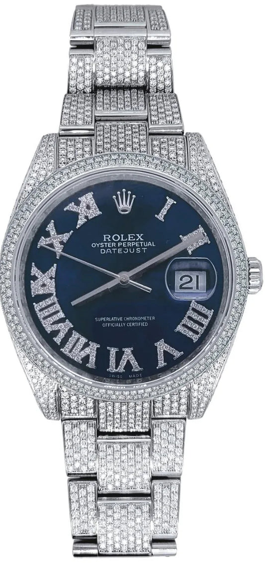 ICED OUT OYSTER PERPETUAL DATEJUST
